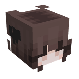 Black skin: head render