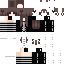 Black skin: raw texture render