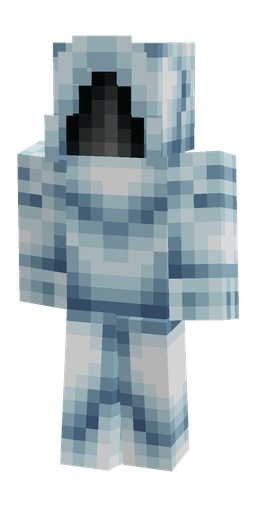 Blue skin: body, front render