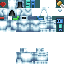 Blue skin: raw texture render