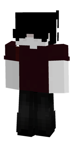 Black skin: body, front render