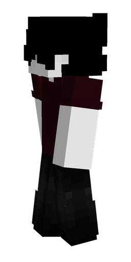 Black skin: body, left side render