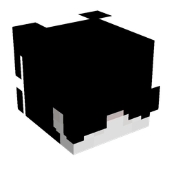 Black skin: head render