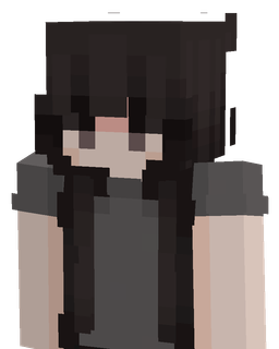 Black skin: bust render