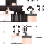 Black skin: raw texture render