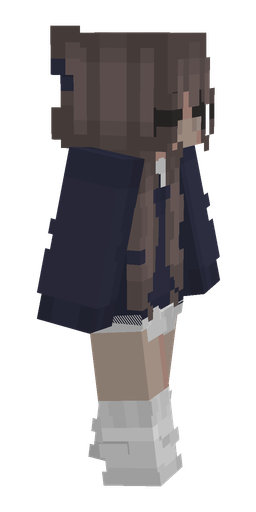 Blue skin: body, right side render