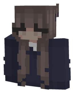 Blue skin: bust render