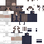 Blue skin: raw texture render