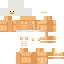 Classic skin: raw texture render