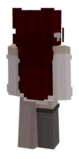 Black skin: body, back render