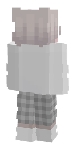 Gray skin: body, back render