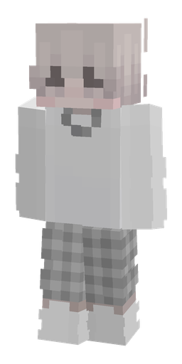Gray skin: body, front render