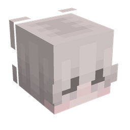 Gray skin: head render