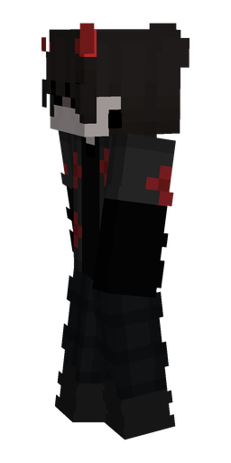 Black skin: body, left side render