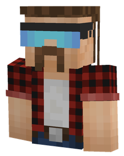 Blue skin: bust render