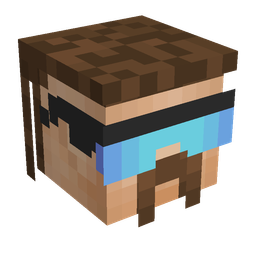 Blue skin: head render