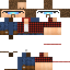 Blue skin: raw texture render