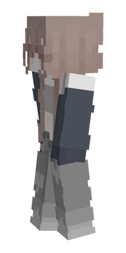 Dark skin: body, left side render