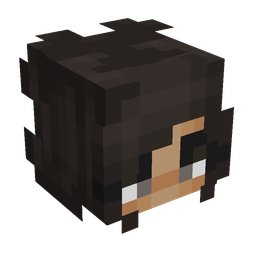 Black skin: head render