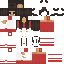 Black skin: raw texture render