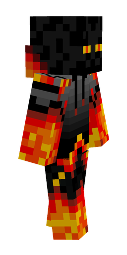 Black skin: body, right side render