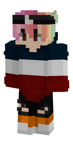 Black skin: body, front render
