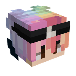 Black skin: head render