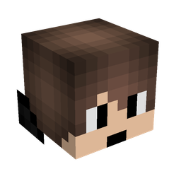 Black skin: head render