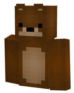 Brown skin: bust render