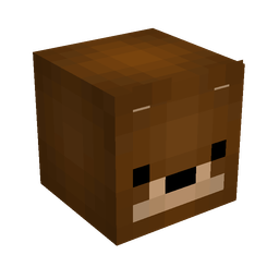 Brown skin: head render