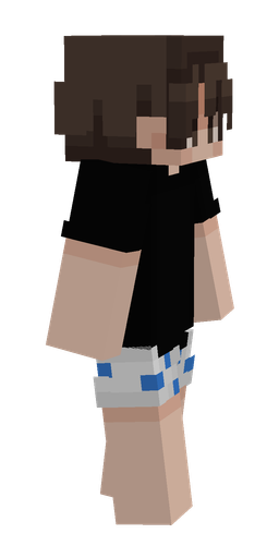 Black skin: body, right side render