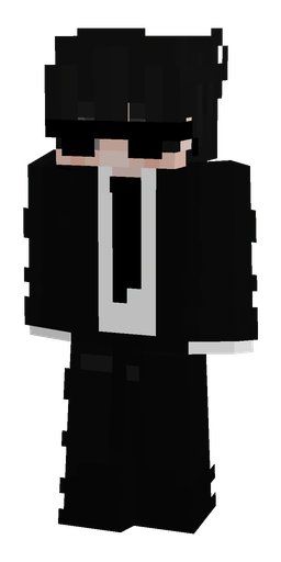 Black skin: body, front render