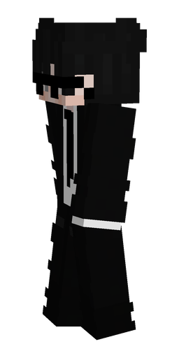 Black skin: body, left side render