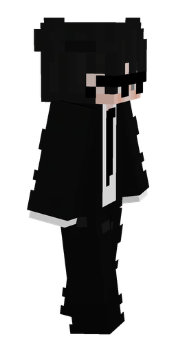 Black skin: body, right side render