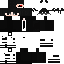 Black skin: raw texture render