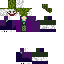 Classic skin: raw texture render