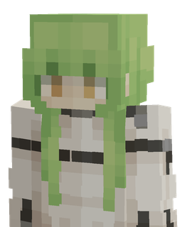 Green skin: bust render