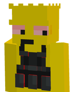 Black skin: bust render