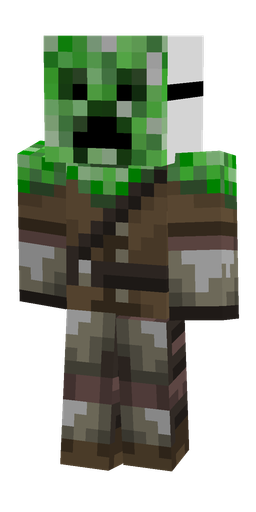 Brown skin: body, front render