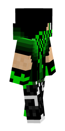 Black skin: body, right side render