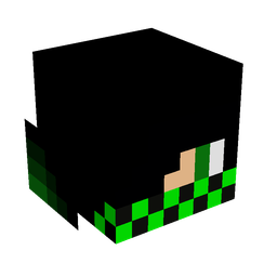 Black skin: head render