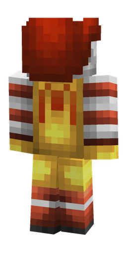 Classic skin: body, back render