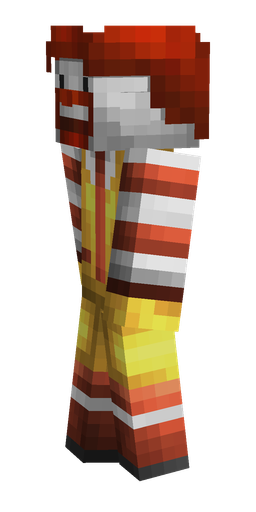 Classic skin: body, left side render
