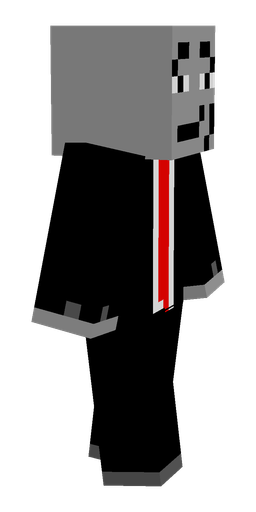 Black skin: body, right side render