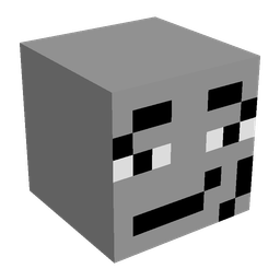 Black skin: head render