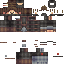 Black skin: raw texture render