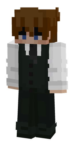 Black skin: body, front render