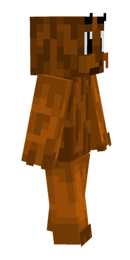 Brown skin: body, right side render