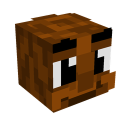 Brown skin: head render