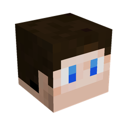 Black skin: head render